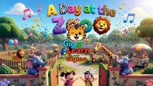 A Day at the Zoo 🦁 | Zoo Animals Song for Kids | Fun Nursery Rhyme | Learn Animal Sounds | GigNLearn