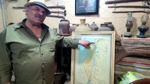 Ingeniero Ali Jatib refugiado palestino de Chatila superviviente del bombardeo sionista contra el cuartel general de la OLP en Túnez 1985