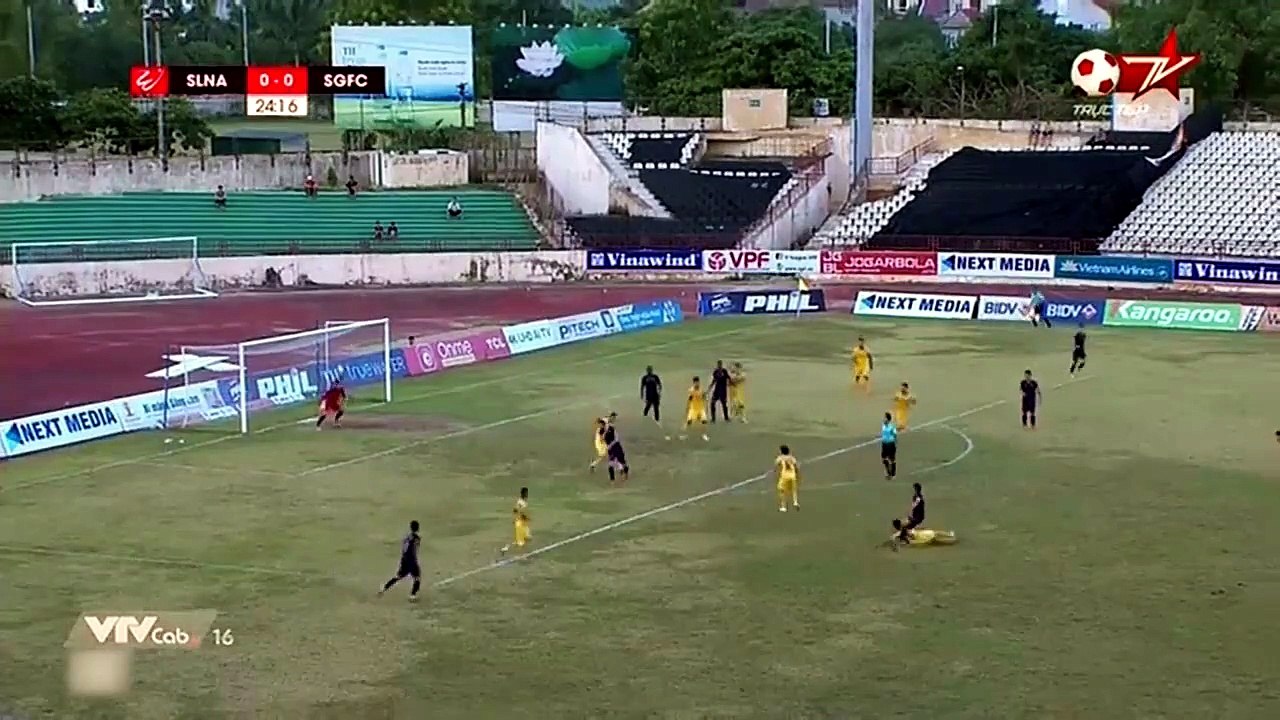 Sông Lam Nghệ An 2-2 Sài Gòn - Goals and Highlights (16/7/2019) | VTVcab 16 - Bóng Đá TV (Kênh số 42 trên hệ thống Truyền Hình K+)