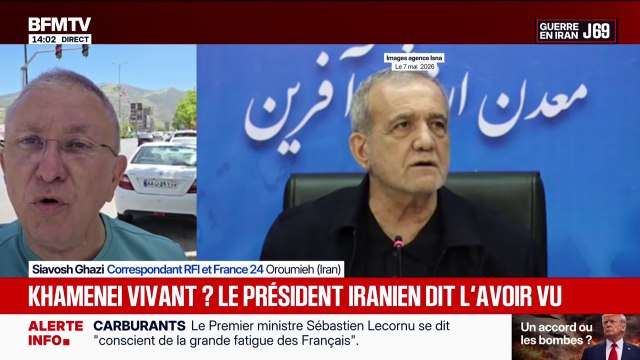 Le président iranien affirme avoir rencontré le guide suprême Mojtaba Khamenei, qui n'a pas été vu en public depuis sa nomination début mars