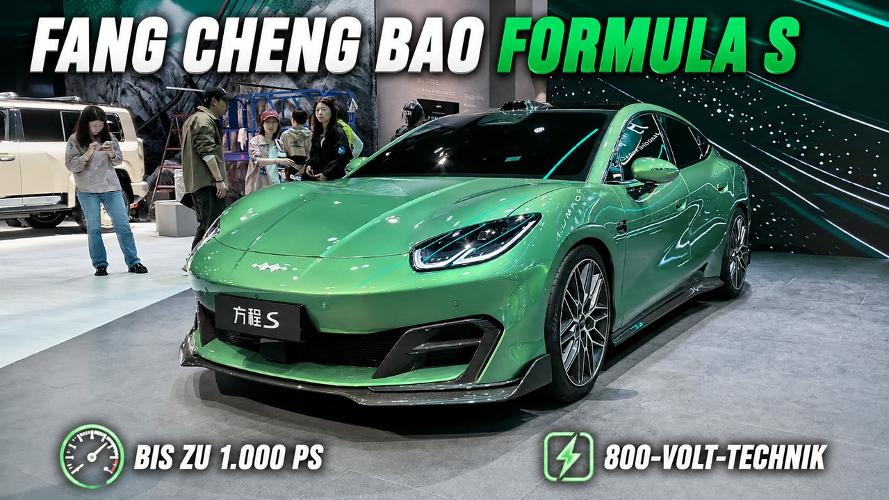 BYD Fang Cheng Bao Formula S feiert Debüt auf der Beijing Auto Show