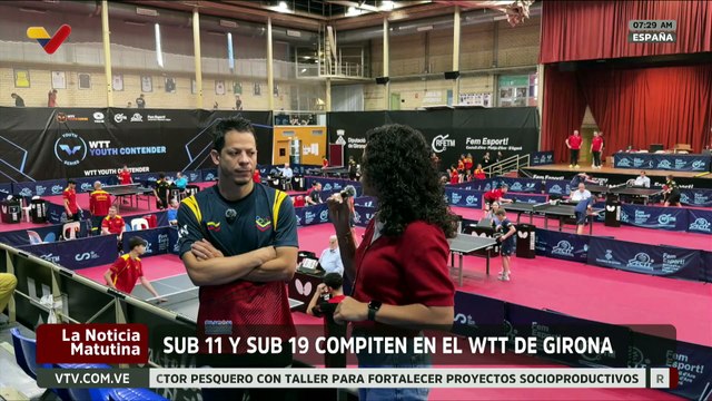 Delegaciones venezolanas Sub 11 y 19 se preparan para actuar en el WTT de Girona
