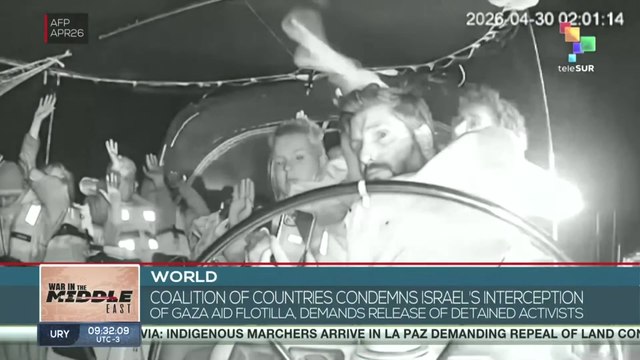 Coalition of countries condemns Israel's interception of Gaza aid flotilla
