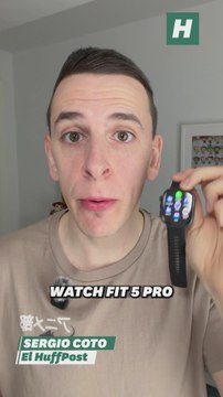 Llevo varias semanas probando el nuevo Huawei Watch Fit 5 Pro: me parece brillante y no sólo por su nueva pantalla
