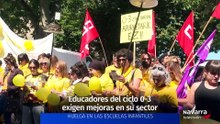 Protesta por unas condiciones "dignas" en el ciclo 0-3 años