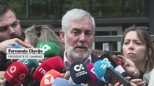Clavijo sobre la llegada del buque a Canarias: "En ningún caso atracará, solo fondeará"