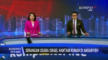 Detik-Detik Serangan Udara Israel Hantam Rumah Warga di Kota Ansariyeh Lebanon Selatan