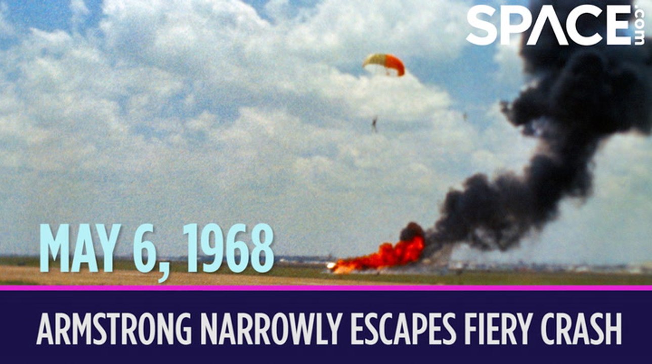 OTD In Space - May 6: Neil Armstrong Narrowly Escapes Fiery Crash
