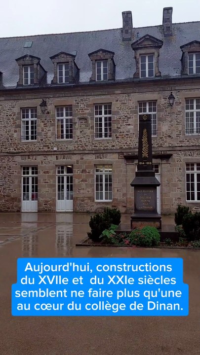 Dinan - travaux collège Roger-Vercel