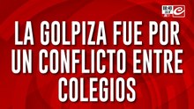 Conflicto entre colegios culmina con brutal paliza a una joven