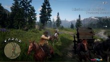 Arthur & Micah Stagecoach Ambush RDR2 An American Pastoral Scene