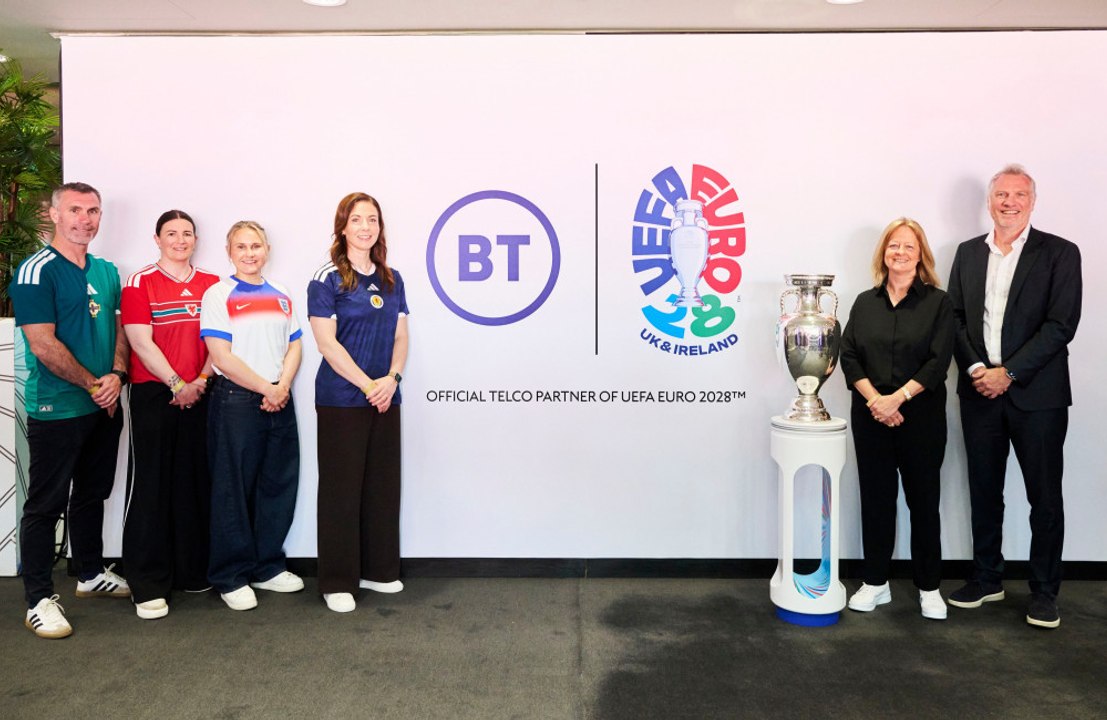 BT to power UEFA Euro 2028 in UK and Ireland