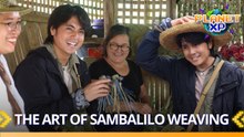 Planet XP: Miguel Tanfelix learns how to weave a Traditional Sambalilo!