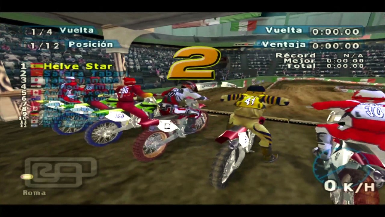 MX World Tour PS2 - Modo Carrera - Parte 26 - PS3 Super Slim