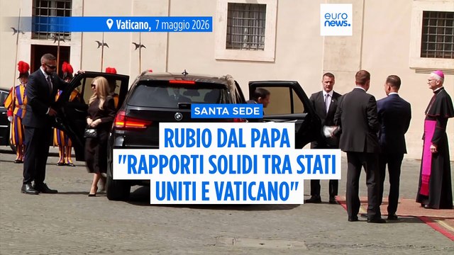 Leone XIV riceve il segretario di Stato Usa in Vaticano dopo gli attacchi di Trump