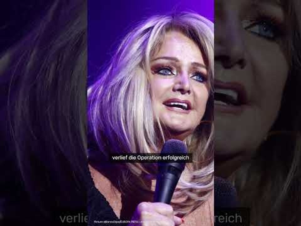 Bonnie Tyler: Große Sorge um Sängerin nach Notoperation