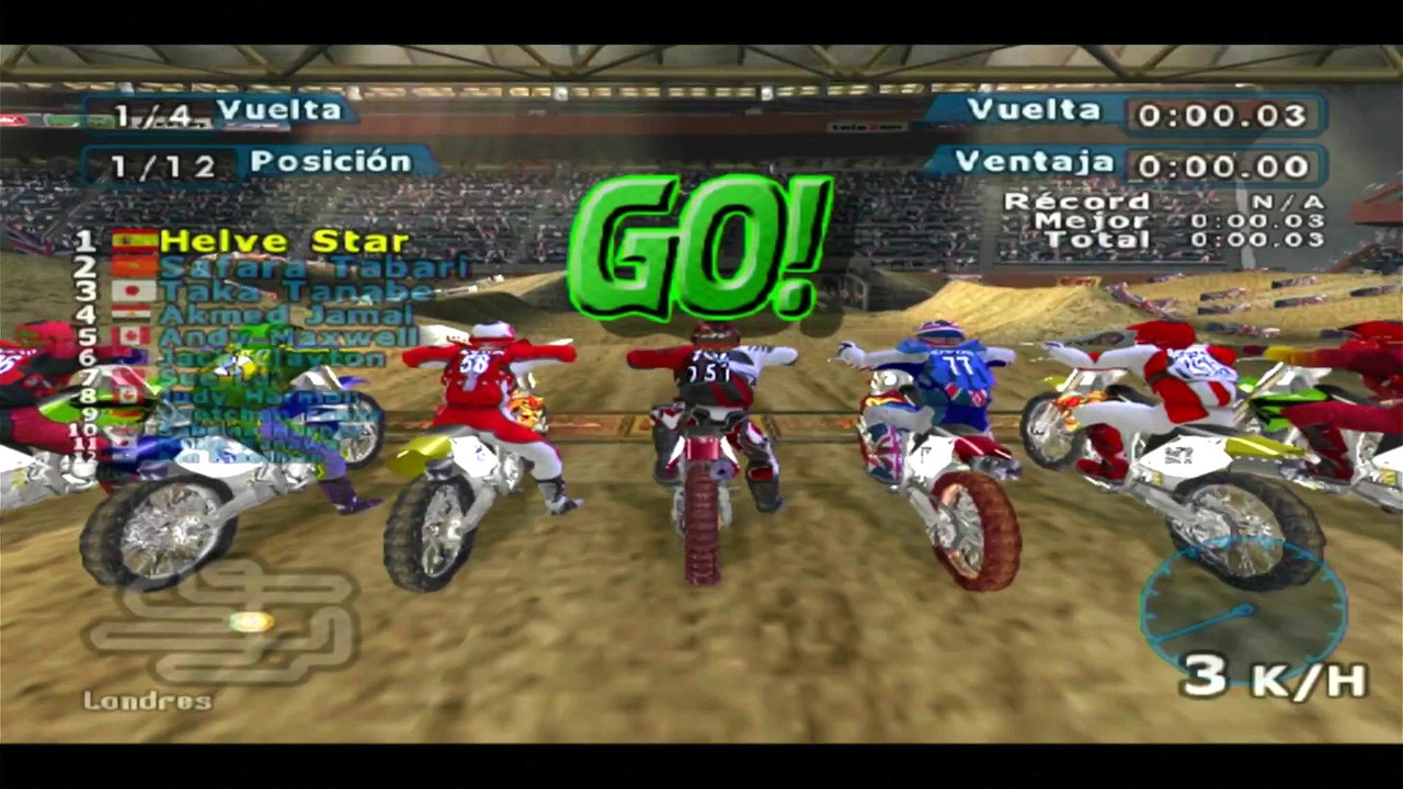 MX World Tour PS2 - Modo Carrera - Parte 28 - PS3 Super Slim
