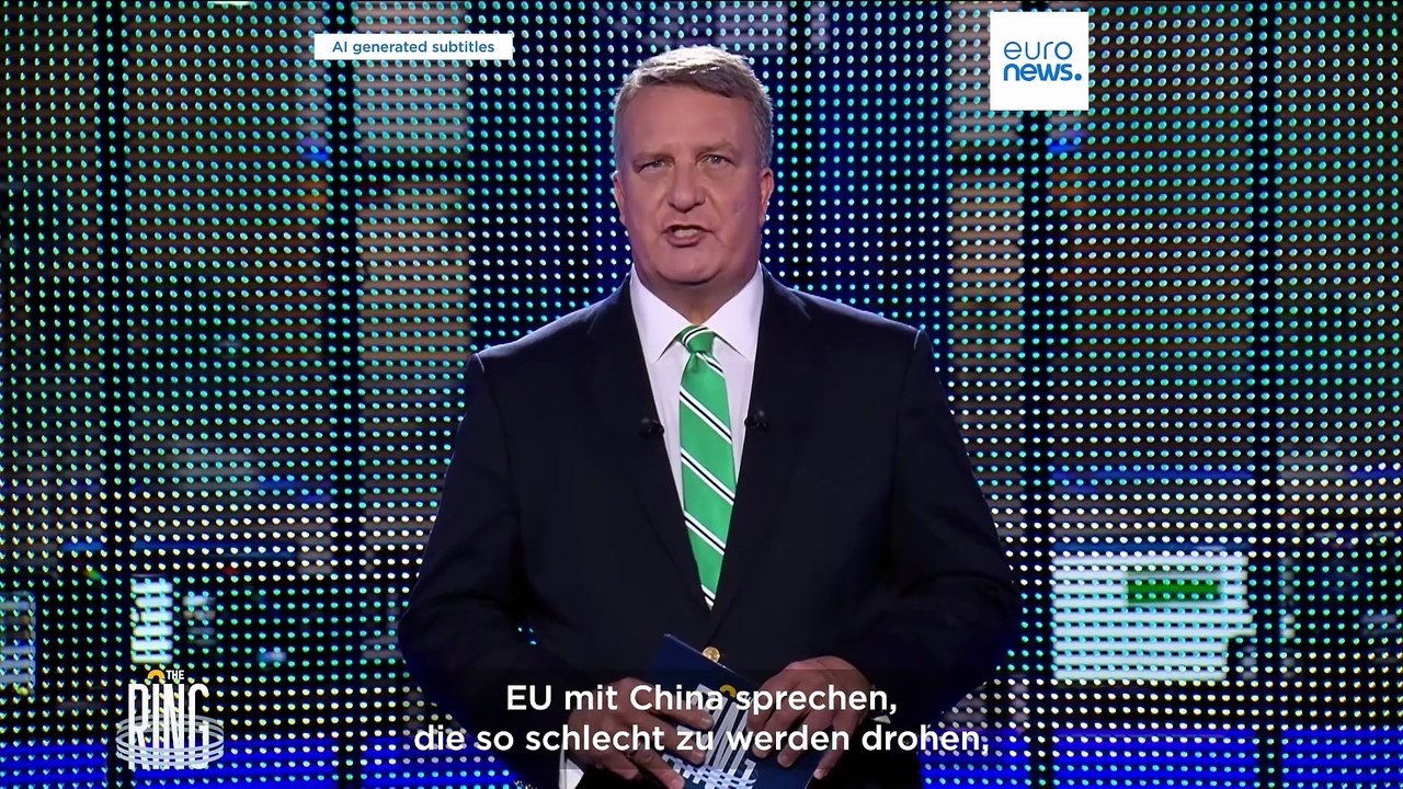 Wie lässt sich ein Handelskrieg mit China vermeiden? Europaabgeordnete debattieren in 'The Ring'