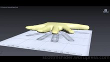 Ponikarovsky: 3DS MAX Practice Polygon Modeling Hand Model Video #1 (05-07-2026)