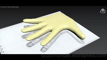 Ponikarovsky: 3DS MAX Practice Polygon Modeling Hand Model Video #3 (05-07-2026)