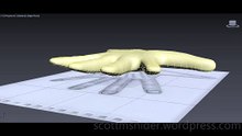 Ponikarovsky: 3DS MAX Practice Polygon Modeling Hand Model Video #9 (05-07-2026)