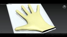 Ponikarovsky: 3DS MAX Practice Polygon Modeling Hand Model Video #13 (05-07-2026)