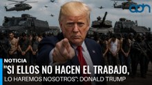 "Si ellos no hacen el trabajo, lo haremos nosotros". Trump va contra narcos en México