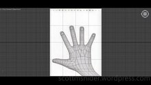 Ponikarovsky: 3DS MAX Practice Polygon Modeling Hand Model Video #14 (05-07-2026)