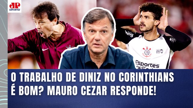 EU DISCORDO DISSO! Pra mim, o TRABALHO do DINIZ no CORINTHIANS é... VEJA o que MAURO CEZAR FALOU!