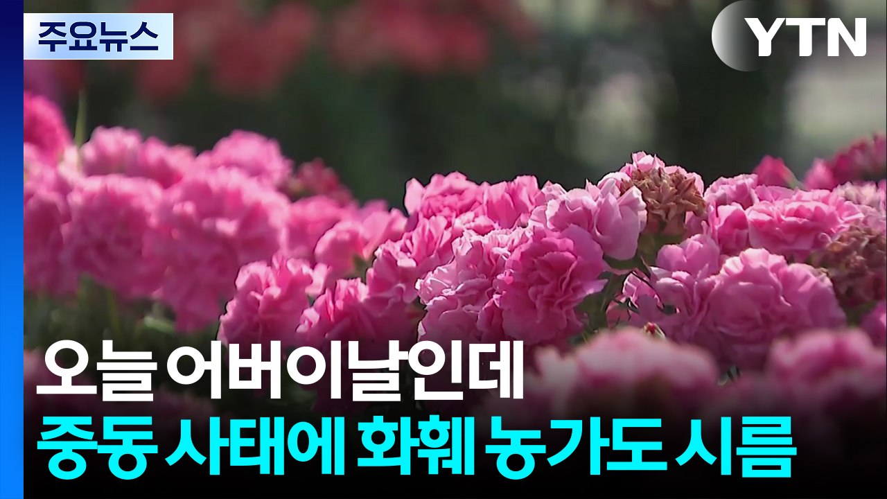 어버이날인데...중동 사태에 화훼 농가도 시름 / YTN