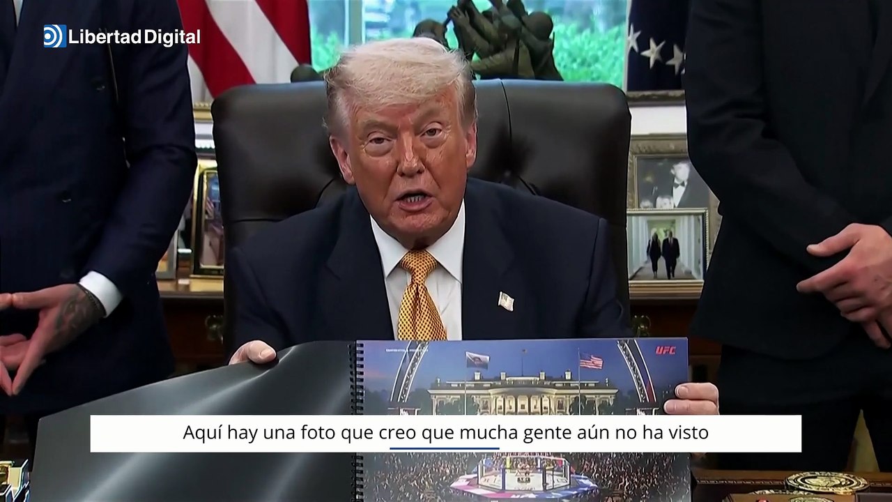 El encuentro de Trump con Topuria en la Casa Blanca
