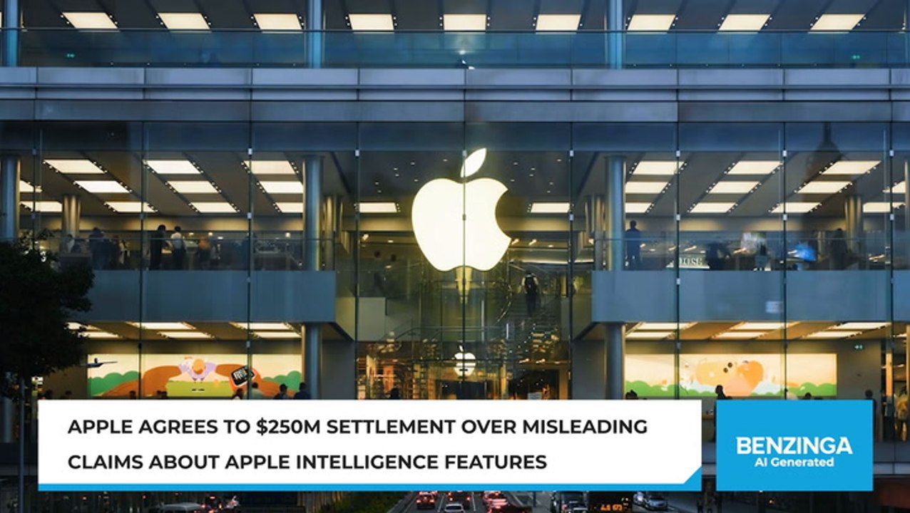 Apple AI Settlement