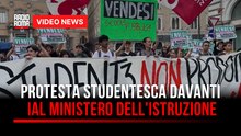 Protesta studentesca davanti al Ministero dell'Istruzione, studenti bocciano la riforma