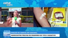 Hemocentro de Cascavel alerta para baixa no estoque de sangue O- e pede doações
