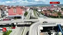 Kırıkkale’de kaçtı, park etti, polisi karşısında buldu