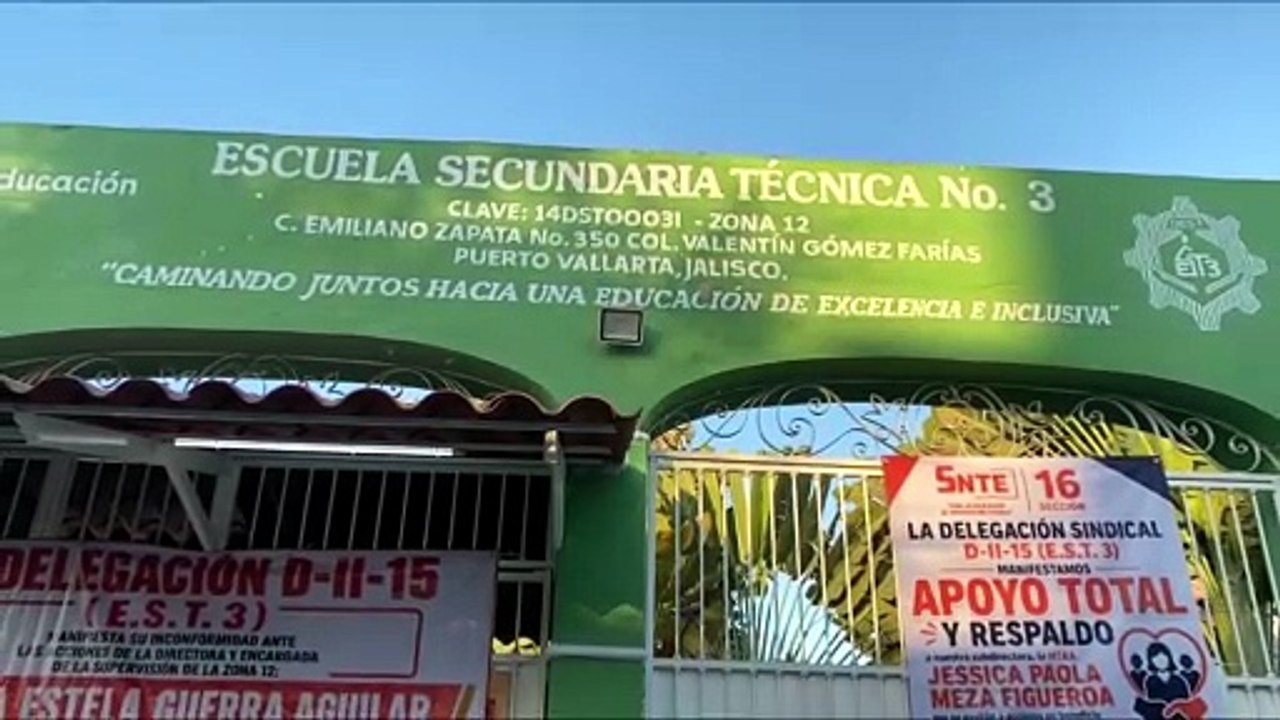 Levantan plantón en la ETI 3 de Puerto Vallarta | CPS Noticias Puerto Vallarta