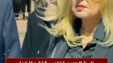 نادية الجندي تظهر برفقة طليقها المنتج محمد مختار في عزاء هاني شاكر