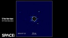 Time-Lapse Of Four Large Exoplanets Orbit A Star In 12-Years