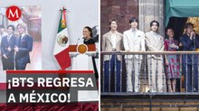 “Son jóvenes muy sencillos”: Sheinbaum revela detalles de su reunión con BTS