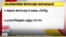 ബഹ്‌റൈൻ ജനസംഖ്യ 16 ലക്ഷം പിന്നിട്ടു; പകുതിയിലധികവും പ്രവാസികൾ