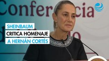 Sheinbaum critica "ignorancia" de Ayuso y la oposición por buscar reivindicar a Hernán Cortés
