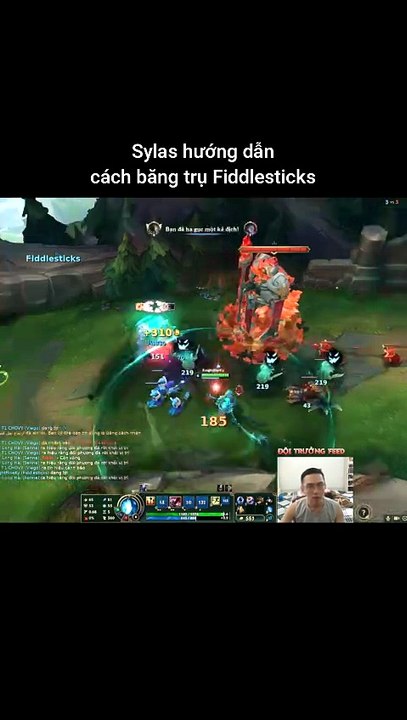 Sylas hướng dẫn cách băng trụ Fiddlesticks #sylas #fiddlesticks #lienminhhuyenthoai #leagueoflegends #knightriseky
