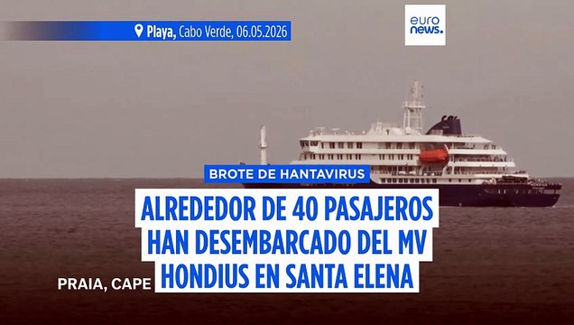 Buscan a los más de 30 a los pasajeros que bajaron del crucero antes del brote de hantavirus