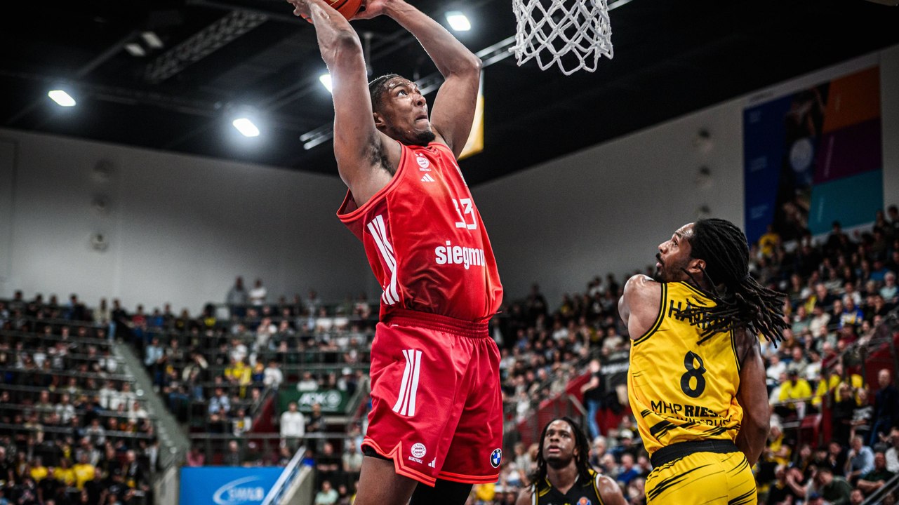 No-Look-Pass, Fadeaway, Dagger: Bayerns Spektakel in Ludwigsburg