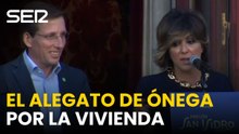 "En Madrid hay que ser buitre y no paloma para vivir": El alegato por la vivienda de Sonsoles Ónega