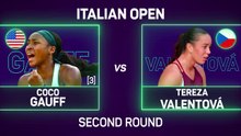 Gauff beats teenager Valentova to reach third round in Rome