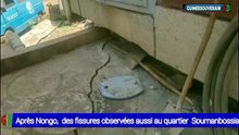 Après Nongo, des fissures constatées aussi dans plusieurs concessions à Soumanbossia