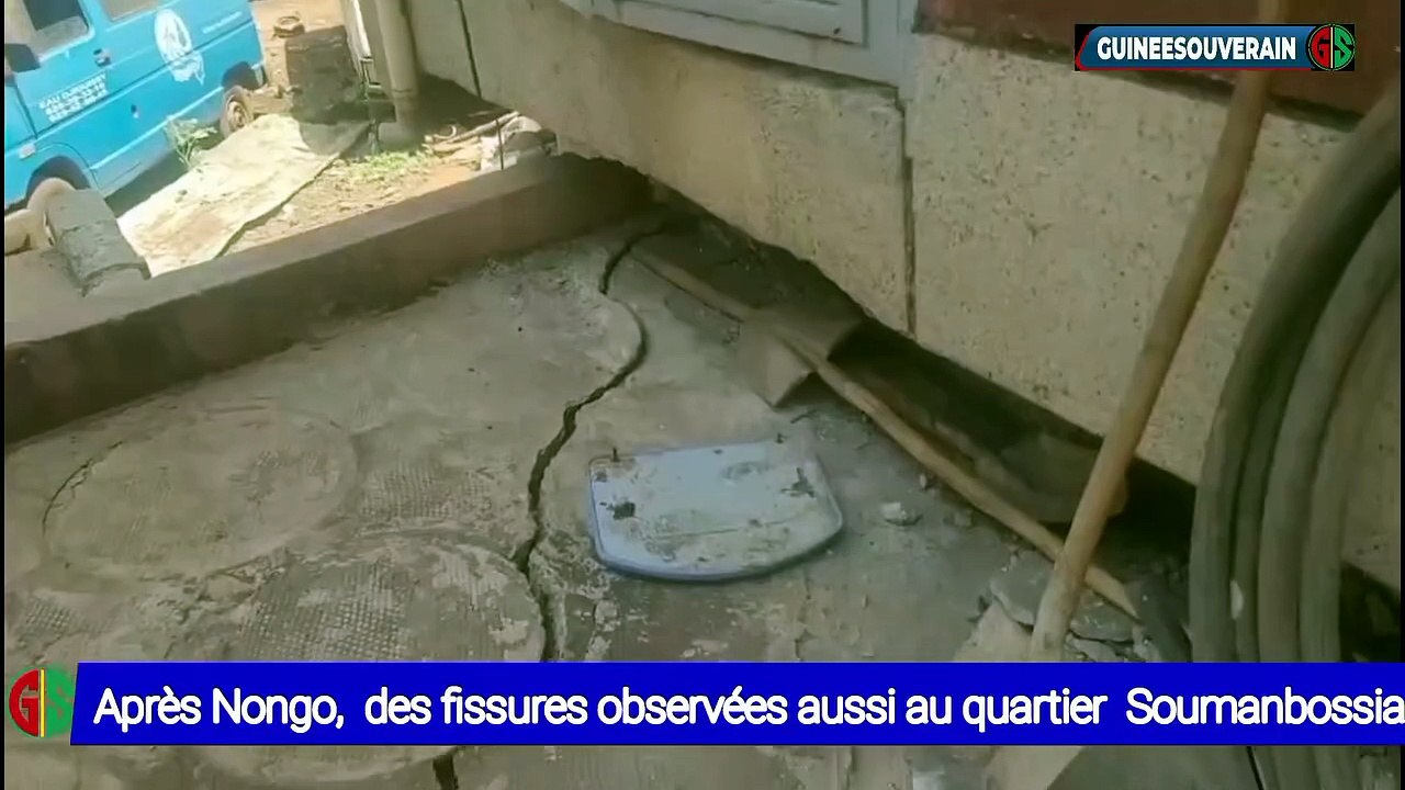 Après Nongo, des fissures constatées aussi dans plusieurs concessions à Soumanbossia
