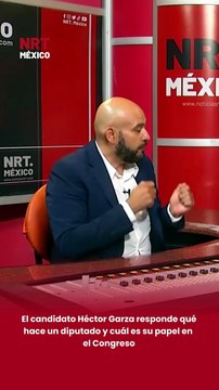 🏛️🗳️ Héctor Garza respondió sobre las funciones de un diputado local, señalando que su trabajo consiste en legislar, representar al distrito y gestionar recursos para atender las necesidades ciudadanas.