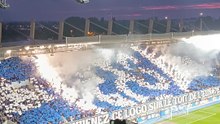 La espectacular protesta de la afición del Estrasburgo por la propiedad de los dueños del Chelsea